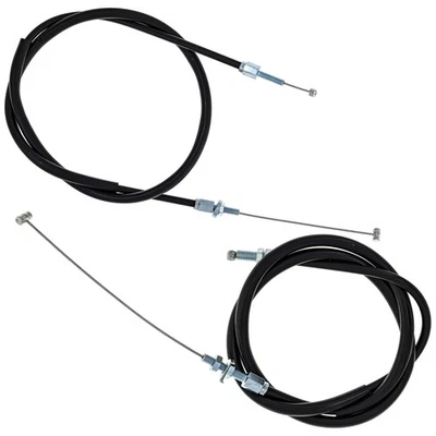 NICHE Push Pull Throttle Cable Set for Honda Kawasaki XL250R XR250L - Image 1 of 4