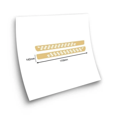 Juego de pegatinas coche Mini Cooper Mod.6 - Star Sam Foto 1 de 4