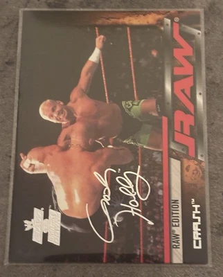 2002 Fleer WWE RAW vs Smackdown #55 Crash Holly WWF Wrestling Trading Card  - Image 1 of 2