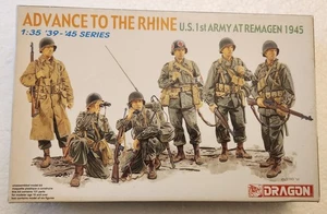 1:35 Dragon Models 6271 U.S. 1939- 45 1st Army Remagen 1945 Plastik Figur Bausatz - Bild 1 von 3