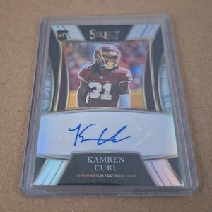 2021 Panini Select Kamren Curl Rookie Auto #SSP-KCU Commanders Rams Autograph - Picture 1 of 5