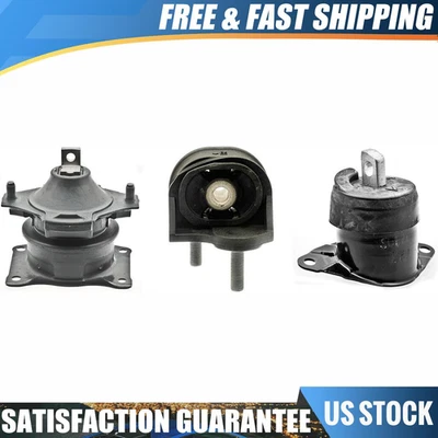 Kit de montaje manual de motor de anclaje de 3 piezas para ACURA TL V6 2010-2014 3,7 L manual Foto 1 de 4