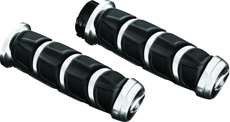 Kuryakyn Kinetic Grips Metric Chrome - Image 1 of 1