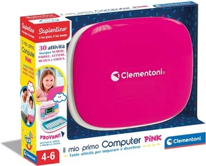 Clementoni - Sapientino, mon premier ordinateur portable rose, jouet, centre d'a - Photo 1/1