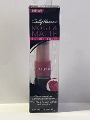 Sally Hansen Moist & Matte Liquid Color, Black Currant and Vitamins, Brocade - Image 1 of 4