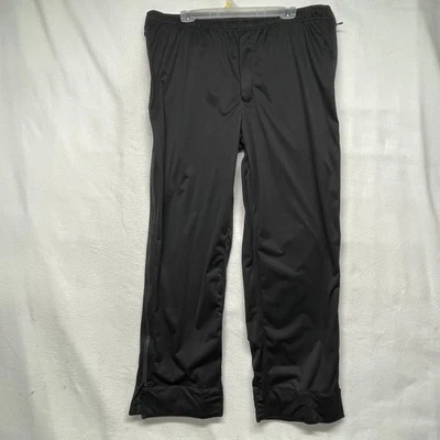 Pantalones de Lluvia Walter Hagen Para Hombres 2XL Negros Golf Viento Lateral Cremallera Tearaway Atlético XXL Foto 1 de 4