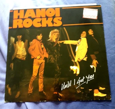 HANOI ROCKS UNTIL I GET YOU / TRAGEDY 1983 UK 12" VINYL SINGLE LICK LIXT 2 - Image 1 of 4