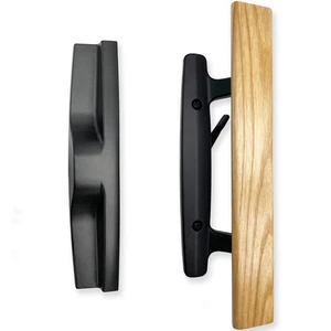 Patio Sliding Door Handle Set, Perfect Replacement Mortise Style Wood Handle ... - Picture 1 of 6