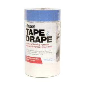 Trimaco 949460 Easy Mask Tape & Drape Abdeckfolie 1,9 x 75 Fuß - Bild 1 von 1