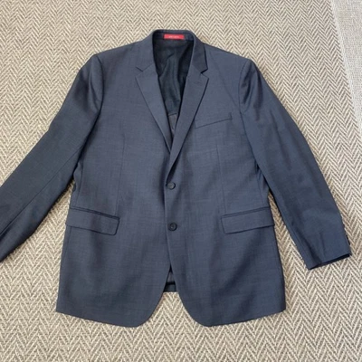 Kenneth Cole Awareness Suit Jacket 48L Wool Sport Coat Gray Blazer Awear-Tech - Image 1 of 4
