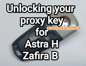 Entsperren Sie Ihren Proxy Schlüssel für Astra H und Zafira B - Bild 1 von 2