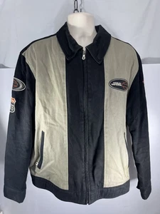 Harley-Davidson Schwarz Hellbraun Jacke RN 103819 CA 03402 Größe L Herren - Bild 1 von 10