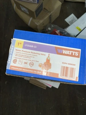 Watts LF25AUB-Z3 1” 300psi Copper Union FNPTxFNPT Pressure Reducing Valve - Image 1 of 4