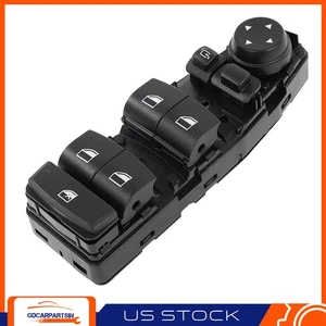Front Left Driver Window Switch w/ Auto Dip for BMW F15 F16 F39 F48 F85 F86 X5 - Picture 1 of 7