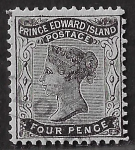 Canada / PRINCE EDWARD ISLAND Stamps — 1862-65, Queen Victoria #9 Ref. 1082 - Picture 1 of 2