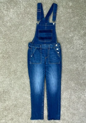 Женский комбинезон Tommy Hilfiger Jeans 0 W25 синий с необработанным подолом на лодыжке - Изображение 1 из 4