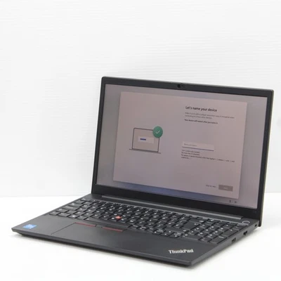 Lenovo ThinkPad E15 15.6 in Laptop Intel  i5 1135G7 8GB RAM 256GB SSD Win 11 Pro - Image 1 of 4