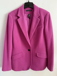 Lauren Ralph Lauren Blazer Sakko Wollmischung klassisch gefüttert Magenta Gr. 12 - Bild 1 von 5