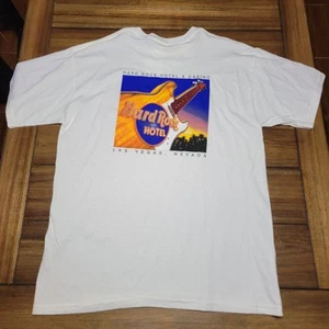 Camiseta unisex blanca Hard Rock Hotel & Casino Las Vegas - talla grande nueva con etiquetas - Imagen 1 de 8