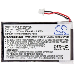 Batterie 800mAh A98927554931 A98941654402 Pour Sony PRS-600/RC PRS-600/BC - Photo 1 sur 4