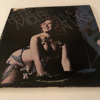 BETTE MIDLER LIVE AT LAST  1977 VINYL LP ATLANTIC RECORDS DOUBLE ALBUM GATE FOLD - Image 1 of 4