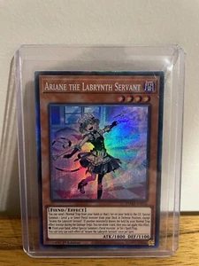 TAMA-EN017 Arianna the Labrynth Servant Collector's Rare 1st Edition Mint YuGiOh - Bild 1 von 2