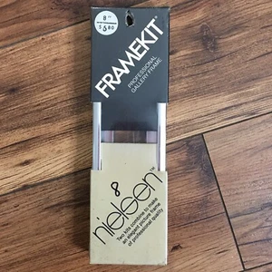 Nielsen FrameKIT “8” Silver Professional Metal Gallery Frame NEW OLD STOCk - Picture 1 of 2