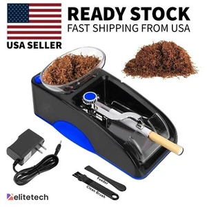 Cigarette Machine Automatic Electric Rolling Roller Tobacco Injector Maker US - Picture 1 of 19