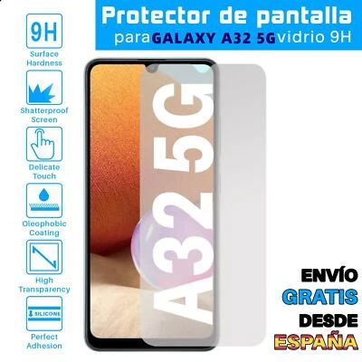 TODOTUMOVIL Protector de Pantalla para Samsung Galaxy A32 5G Cristal Templado Vidrio