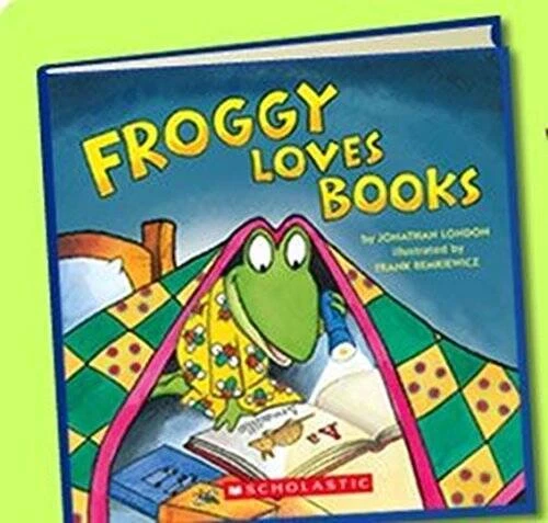 Froggy Loves Books - Paperback By Jonathan London - GOOD - Imagem 1 de 1