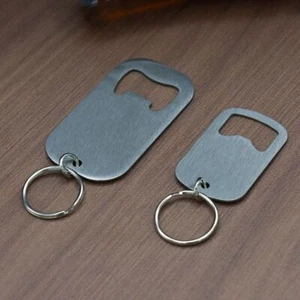 Simple Creative Bottle Opener Stainless Steel Driver Keychain Bottle Tool - Picture 1 of 10
