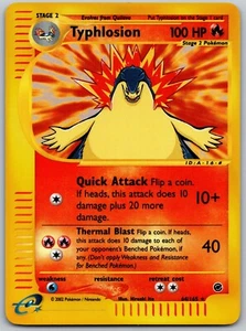 Typhlosion 64/165 Reverse Holo Expedition Vintage E-Reader Pokemon Card - NM - Picture 1 of 2