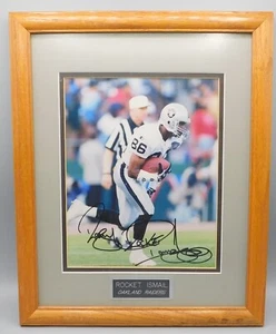 ROCKET RAGHIB ISMAIL Signed Auto Autographed Framed 8x10 Photo - Raiders - Picture 1 of 2