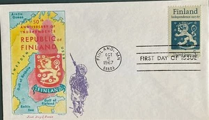 Overseas Mailer 1334 Republic of Finland Finland Minnesota - Picture 1 of 1