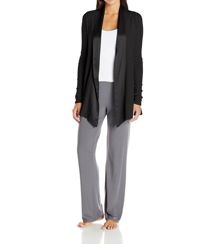 PJ Harlow женщин Shelby атласной отделки халат с карманами - PJJ01 розничной $84.00 - Изображение 1 из 1