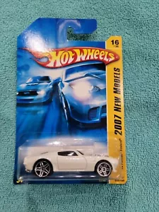 2007 Hot Wheels New Models '70 Pontiac Firebird #16 White A21 - Picture 1 of 4