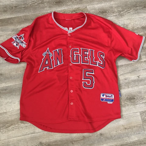 Majestic Albert Pujols #5￼ Baseball Jersey 2010 All Star Anaheim Angels Size 50 Cover