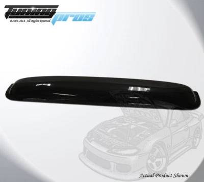 Smoke Tint Moon Sun Roof Deflector 雨罩 880 毫米 34.6 英寸 2003 - 2007 庞蒂亚克氛围 — 第 1/4 张图片