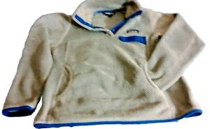 Patagonia Better Sweater Pull Over Fleece Camel Jacket Womens Snaps SM Hike Ski* - Picture 1 of 3