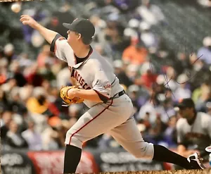 Matt Cain signed 16x20 photo, SF Giants W/S Champ, All Star - PSA Authentication - Picture 1 of 5