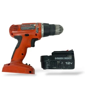 Black & Decker 12v Drill GC01200, No Charger, (TESTED) - Picture 1 of 6