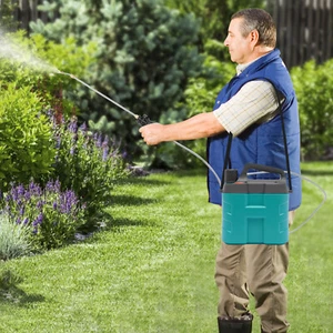 NEW 8 L Battery Powered Garden Sprayer Adjustable Weed Killer Pump Spray 2200mAh - Picture 1 of 24