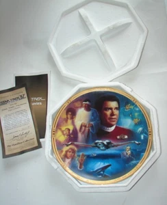 Star Trek Hamilton Collectors Plate Filme Serie IV 4 The Voyage Home 518 - Bild 1 von 2