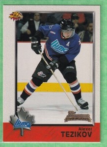 1998-99 Bowman CHL #118 Alexei Tezikov Moncton Wildcats Pre-Rookie