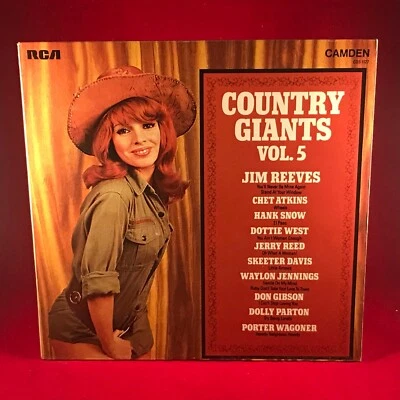 VARIOUS Country Giants Vol.5 1974 UK vinyl LP Porter Wagoner Dolly Parton - Image 1 of 3