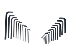 Groz 25pc Hexagon Key Set Metric & SAE Ideal for automotive household, industral - Picture 1 of 1