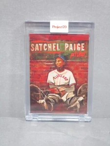 2021 Topps Project 70 SATCHEL PAIGE #310 By Andrew Thiele Mint HOF - Bild 1 von 2