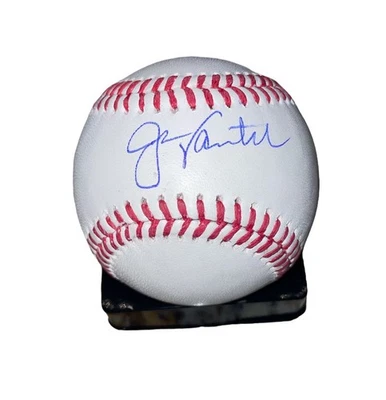 Jason Varitek Signed Baseball Boston Red Sox Autographed Auto - Image 1 of 2
