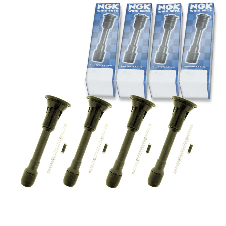 Botas de bobina de encendido NGK de 4 piezas para Nissan Versa 2007-2015 1,6 L 1,8 L L4 Direct xk Foto 1 de 4