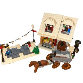 LEGO Seasonal 10216 Winter Village Bakery Christmas Retired Building Set